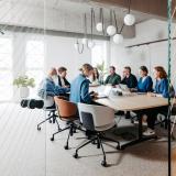 Besprechungsraum mit Mitarbeitern